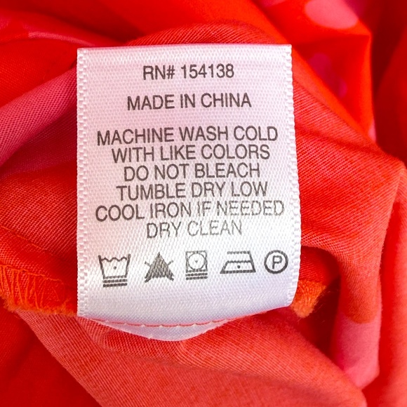 STAUD Apfel Cutout Maxi Dress Red Pink Hibiscus Floral Print Size Medium - Picture 9 of 10